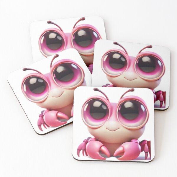 Item preview, Adorable Pink Fiddler Crab designed and sold by Sillytoe.