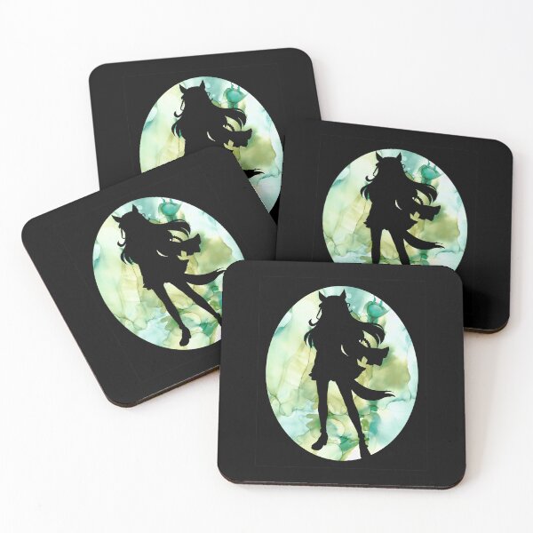 Item preview, Uma Musume - Symboli Rudolf Silhouette designed and sold by GingerCatGifts.