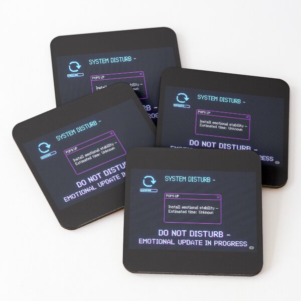 Item preview, Do Not Disturb – Emotional Update in Progress designed and sold by NewDesignFR.