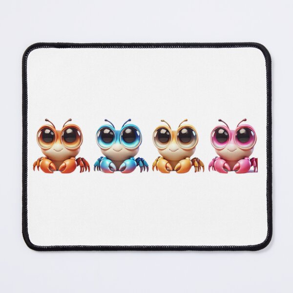 Item preview, Cute Fiddler Crab Colourful Set designed and sold by Sillytoe.