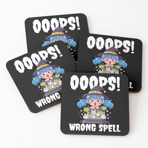 Item preview, OOOPS! WRONG SPELL - WITCH HALLOWEEN designed and sold by KEF Custom.