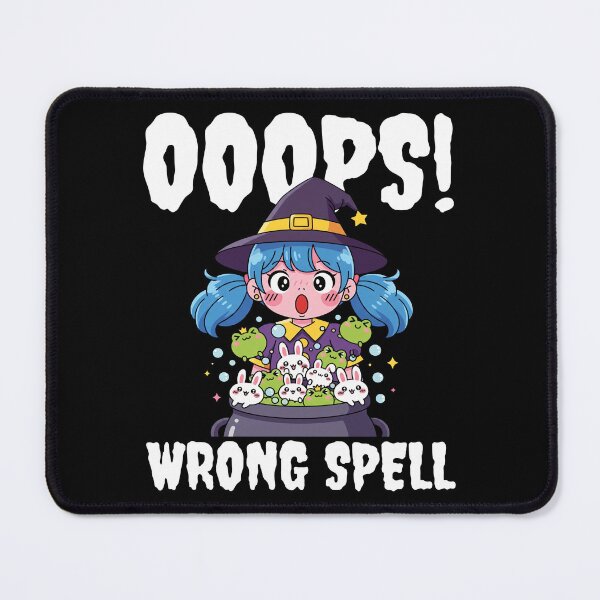 Item preview, OOOPS! WRONG SPELL - WITCH HALLOWEEN designed and sold by KEF Custom.