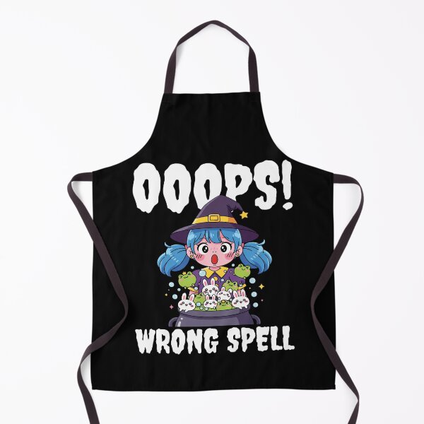 Item preview, OOOPS! WRONG SPELL - WITCH HALLOWEEN designed and sold by KEF Custom.