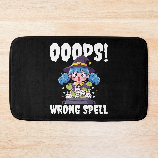 Item preview, OOOPS! WRONG SPELL - WITCH HALLOWEEN designed and sold by KEF Custom.
