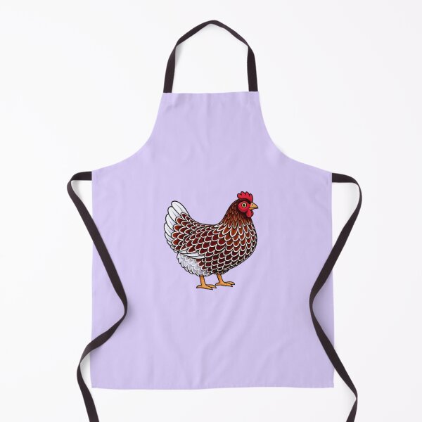 Item preview, Red Laced Splash Wyndotte Chicken Cartoon designed and sold by AnotherFemaleHuman.