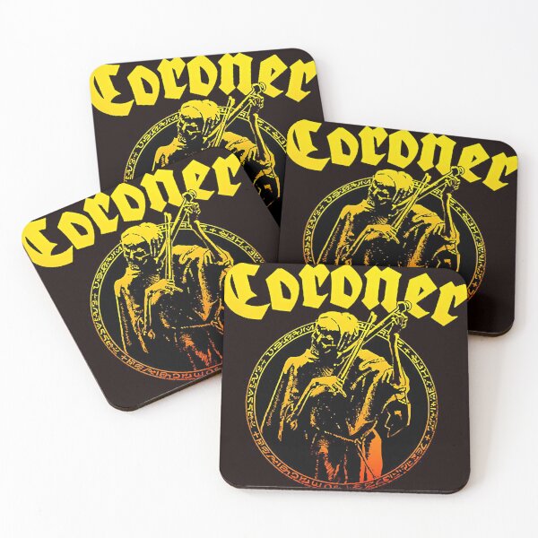 Item preview, Coroner Band Rock Coroner designed and sold by NXTRNDUSA2025.