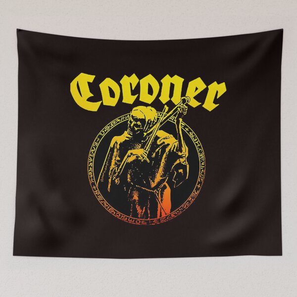 Item preview, Coroner Band Rock Coroner designed and sold by NXTRNDUSA2025.