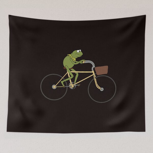 Item preview,  Kermit Riding A Bike designed and sold by NXTRNDUSA2025.