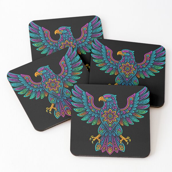 Item preview, Alebrije Eagle – Colorful Mexican Folk Art Design designed and sold by Ahau Designs.