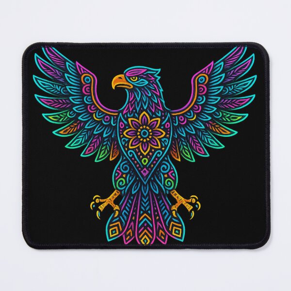 Item preview, Alebrije Eagle – Colorful Mexican Folk Art Design designed and sold by Ahau Designs.