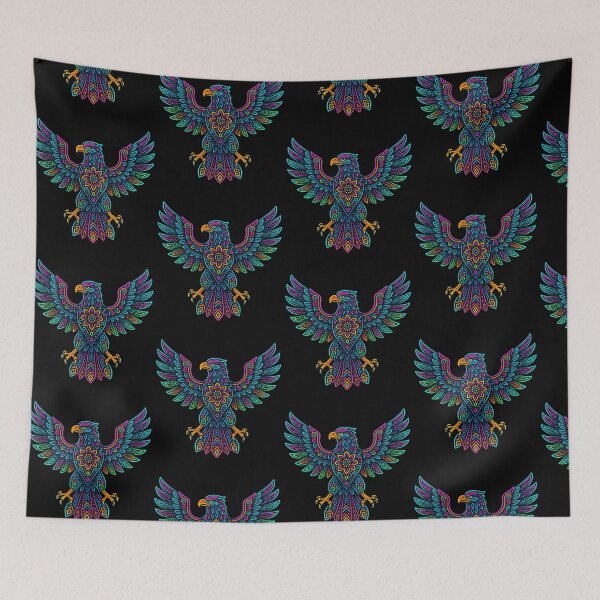 Item preview, Alebrije Eagle – Colorful Mexican Folk Art Design designed and sold by Ahau Designs.