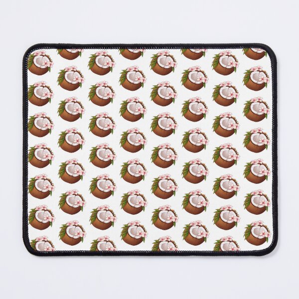 Item preview, Halved Coconut Floral Decor designed and sold by New-School-Wave.