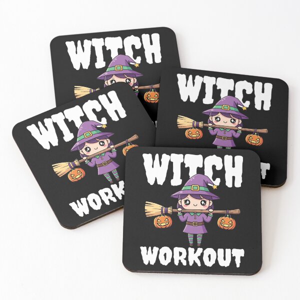 Item preview, WITCH WORKOUT - WITCH HALLOWEEN designed and sold by KEF Custom.