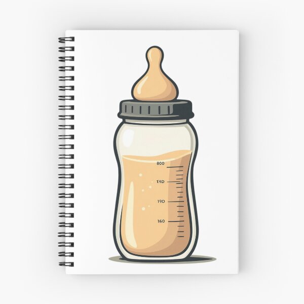 Item preview, Baby Bottle | Cute Infant Feeding Design | Adorable Nursery Artwork | Playful Baby Graphic | Newborn Essentials Illustration designed and sold by PaintedPixels01.