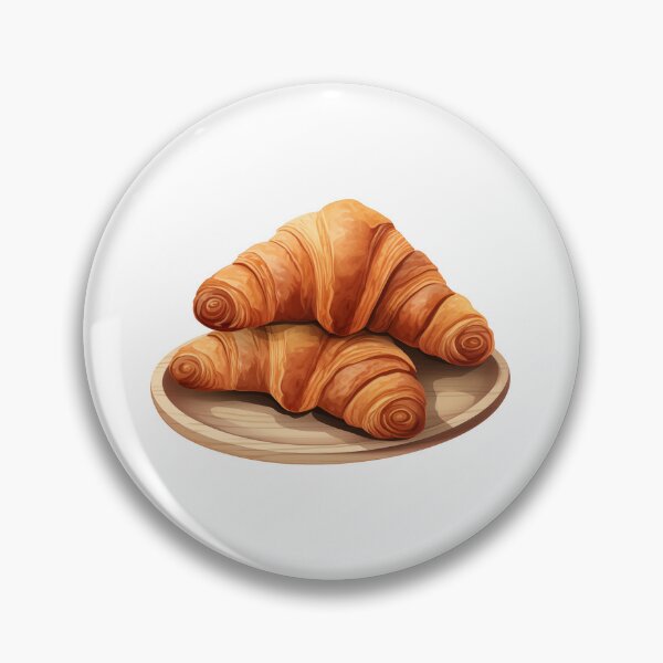 Artikelvorschau, Frische goldene Croissants entworfen und verkauft von New-School-Wave.
