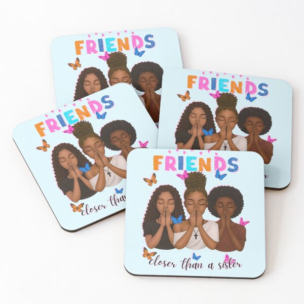 Item preview, Friends closer than a sister coffee designed and sold by Faith & Joy by Lulu.