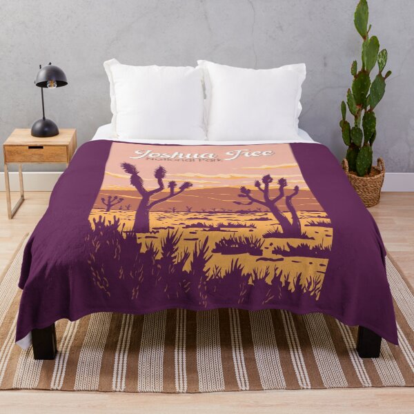Item preview, Joshua Tree National Park California Illustration Travel Art Vintage designed and sold by KrisSidDesigns.
