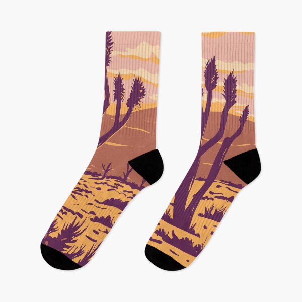 Item preview, Joshua Tree National Park California Illustration Travel Art Vintage designed and sold by KrisSidDesigns.