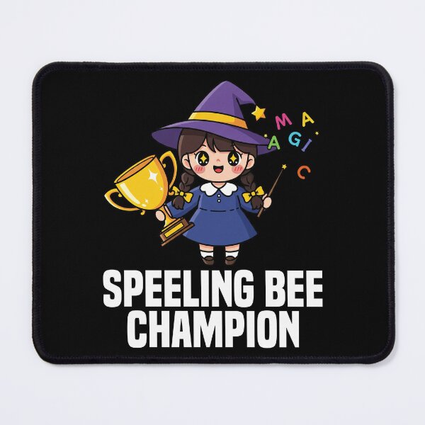 Item preview, SPEELING BEE CHAMPION - WITCH HALLOWEEN designed and sold by KEF Custom.