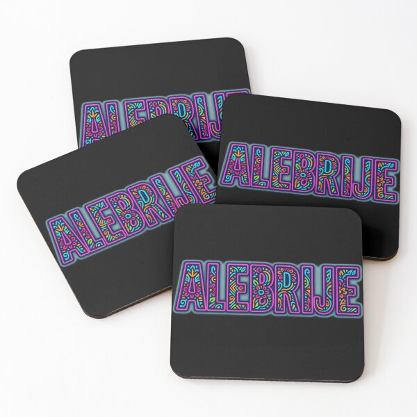 Item preview, Alebrije Lettering – Colorful Mexican Folk Art Typography designed and sold by Ahau Designs.