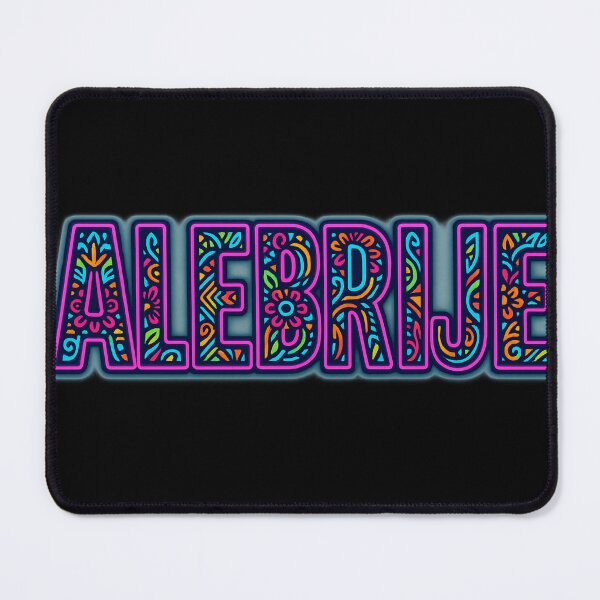Item preview, Alebrije Lettering – Colorful Mexican Folk Art Typography designed and sold by Ahau Designs.