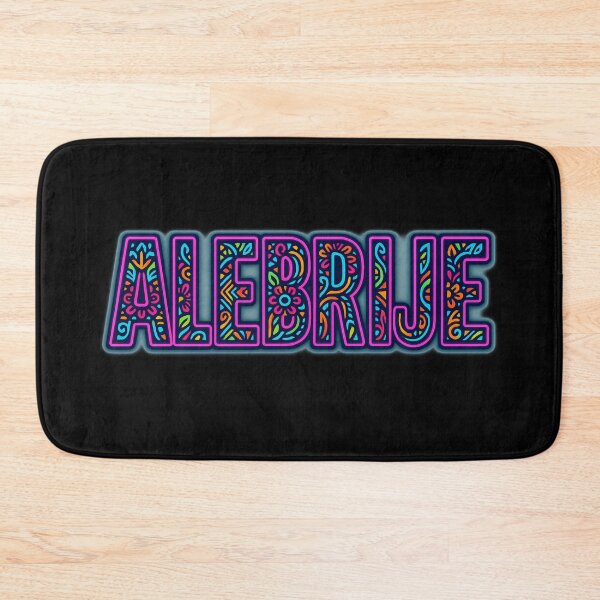 Item preview, Alebrije Lettering – Colorful Mexican Folk Art Typography designed and sold by Ahau Designs.