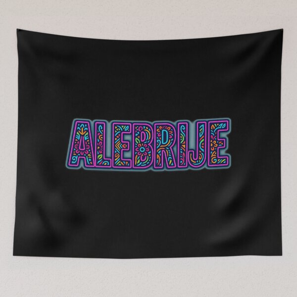 Item preview, Alebrije Lettering – Colorful Mexican Folk Art Typography designed and sold by Ahau Designs.