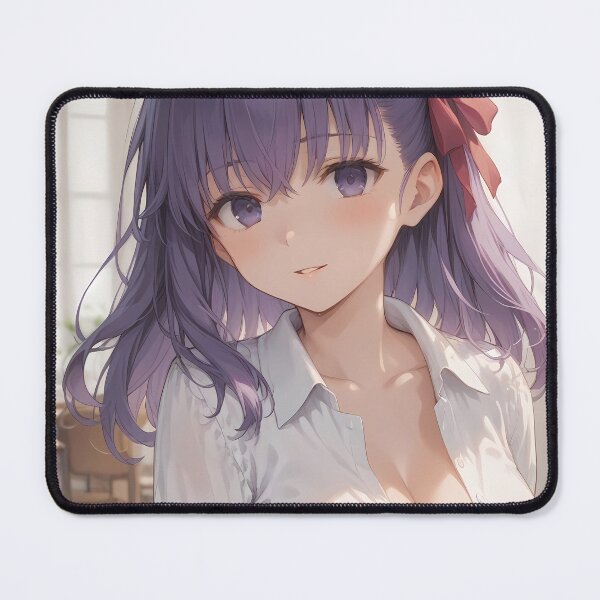Item preview, Sakura Matou Fate Stay Night Anime Girl Elegant Office Style designed and sold by Tokyonomad.
