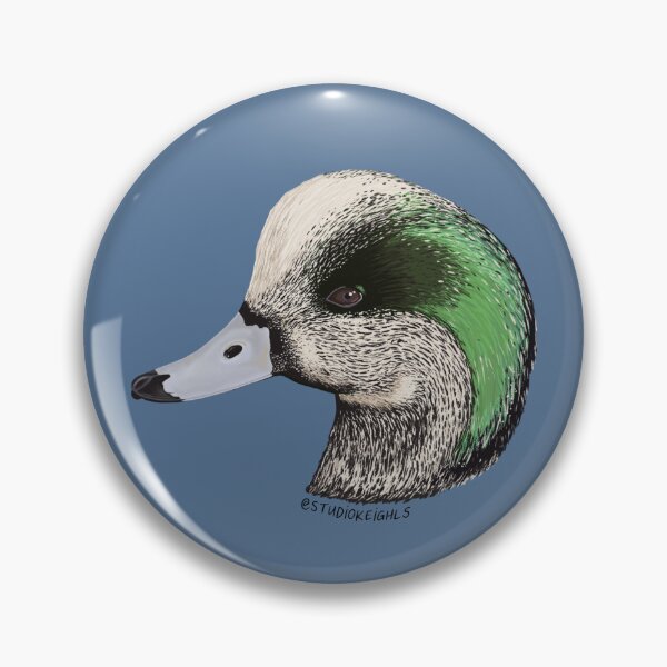 Item preview, American Widgeon Drake Duck designed and sold by studiokeighls.