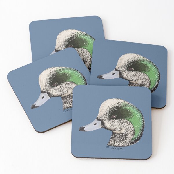 Item preview, American Widgeon Drake Duck designed and sold by studiokeighls.