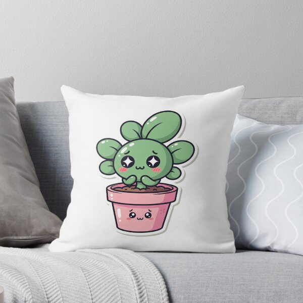 Item preview, The Shy Plant - Cute Kawaii Introvert designed and sold by hshelton.