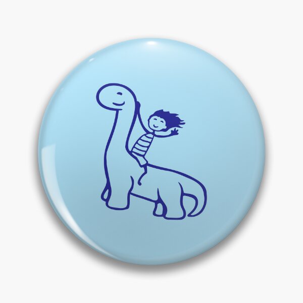 Item preview, Brachiosaurus Long Neck Rider Riding Boy Girl Dinosaur designed and sold by shirt-o-mat.