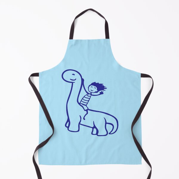 Item preview, Brachiosaurus Long Neck Rider Riding Boy Girl Dinosaur designed and sold by shirt-o-mat.