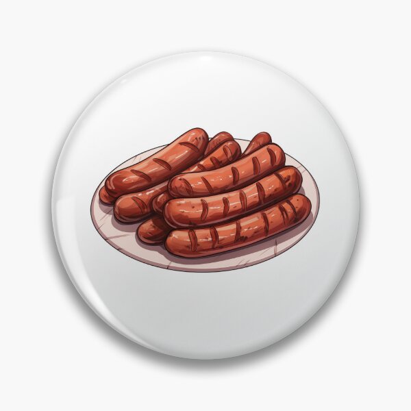 Item preview, Grilled Sausage Plate designed and sold by New-School-Wave.