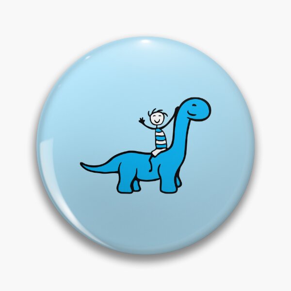 Item preview, Brachiosaurus Long Neck Rider Riding Boy Girl Dinosaur designed and sold by shirt-o-mat.