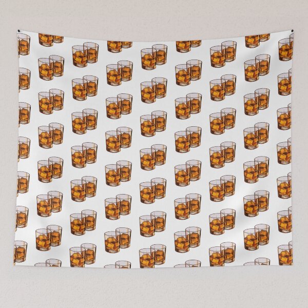 Item preview, Amber Whiskey On Rocks designed and sold by New-School-Wave.