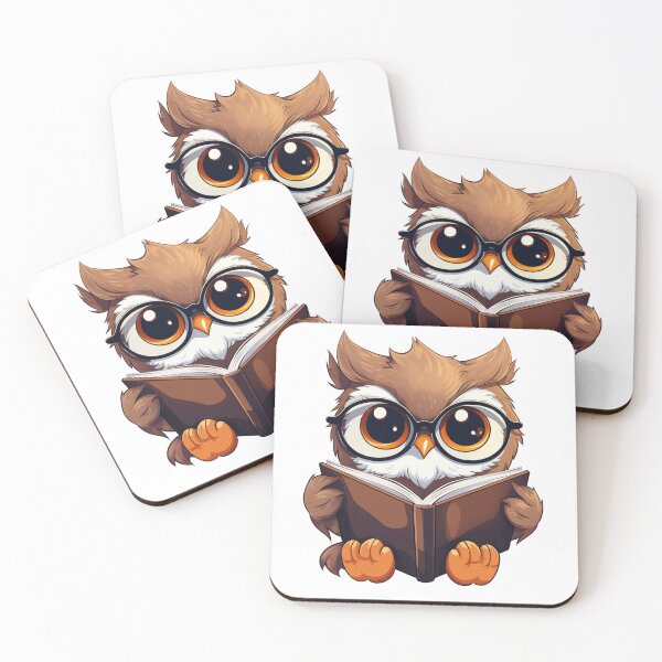 Item preview, Bookworm Owl Character designed and sold by New-School-Wave.