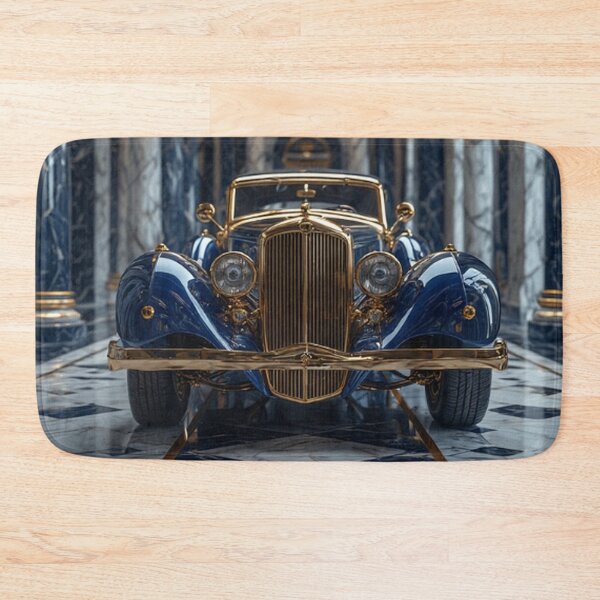 Item preview, Gold Classic Car Art  designed and sold by TheDarkWardrobe.