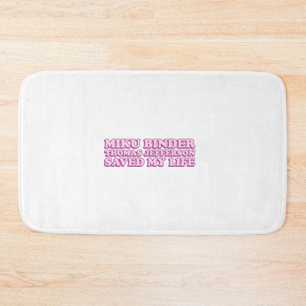 Item preview, miku binder jefferson saved my life designed and sold by wordswithfonts.