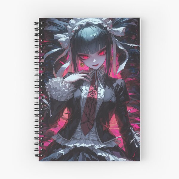 Item preview, Celestia Ludenberg Danganronpa Anime Gothic Lolita Red Eyes Ultimate Gambler designed and sold by PMartistStudio.
