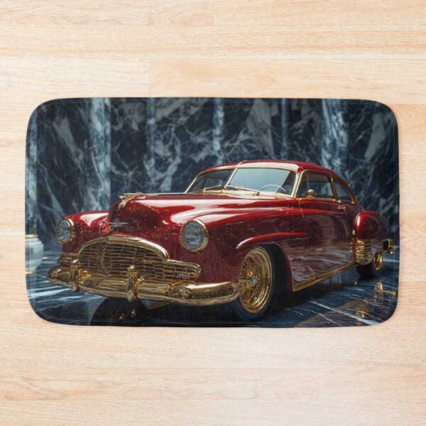 Item preview, Gold Classic Car Art  designed and sold by TheDarkWardrobe.