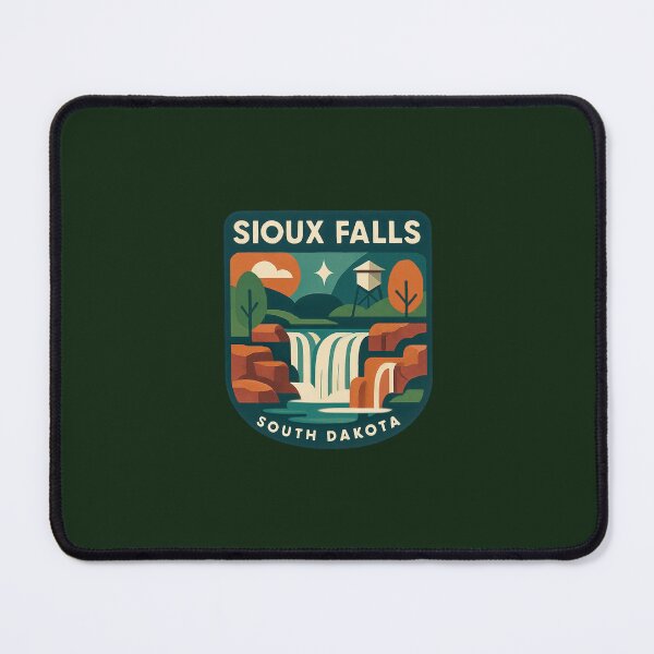 Item preview, Sioux Falls designed and sold by Broken Antler Designs .