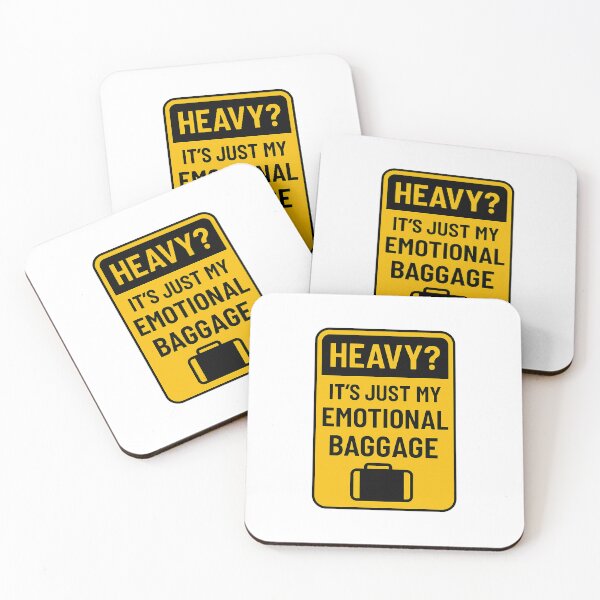 Item preview, Heavy. It’s Just My Emotional Baggage designed and sold by tropicaltee.