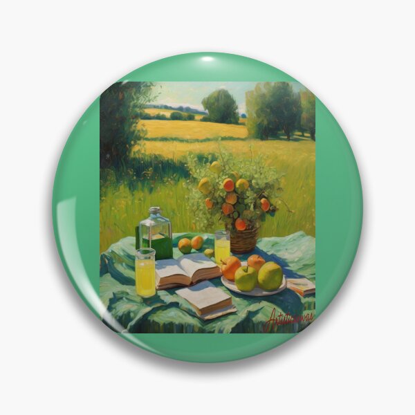 Item preview, "Summer's Farewell: Nostalgic Picnic in the Late Afternoon Light" designed and sold by Artisticanvas.