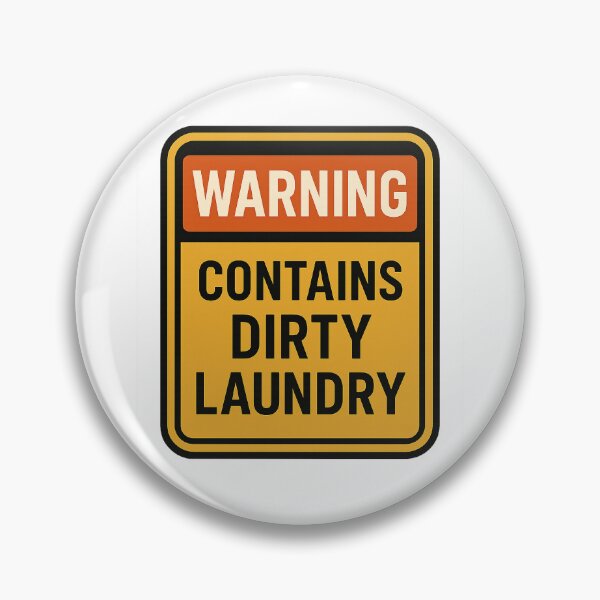 Item preview, Warning: Contains Dirty Laundry designed and sold by tropicaltee.