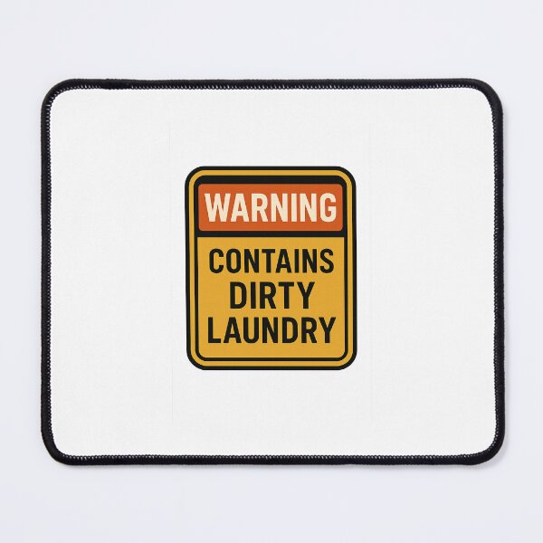 Item preview, Warning: Contains Dirty Laundry designed and sold by tropicaltee.