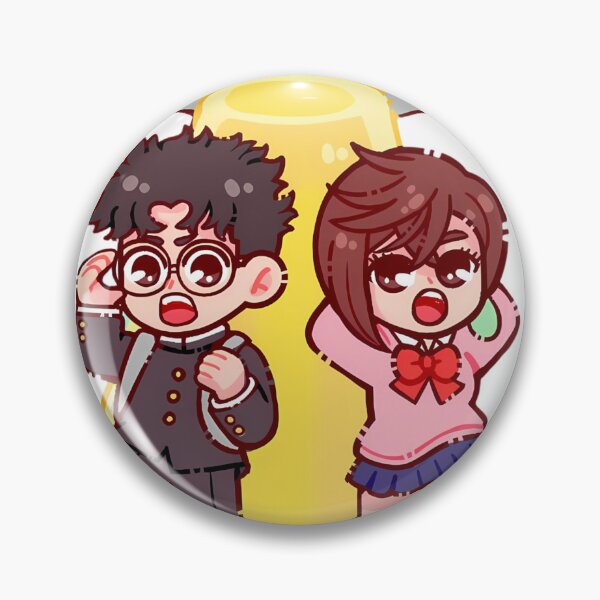 Item preview, Momo y Okarun Chibi designed and sold by Fiki Star.