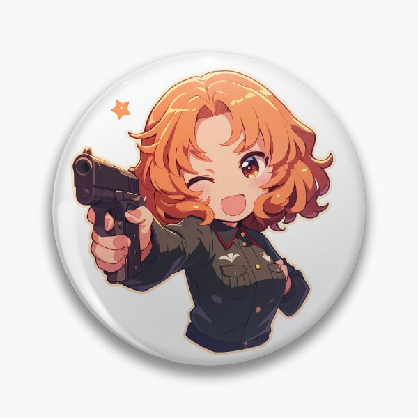 Item preview, Orange Pekoe Girls und Panzer Kawaii Chibi Anime designed and sold by PMartistStudio.