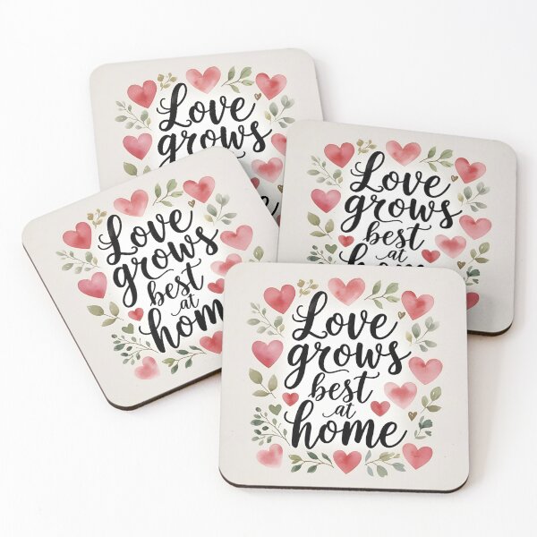 Item preview, Love Grows Best At Home designed and sold by RisingWolfStudio.