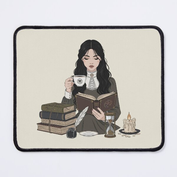 Item preview, Dark academia reading vibes designed and sold by FatBirdie.